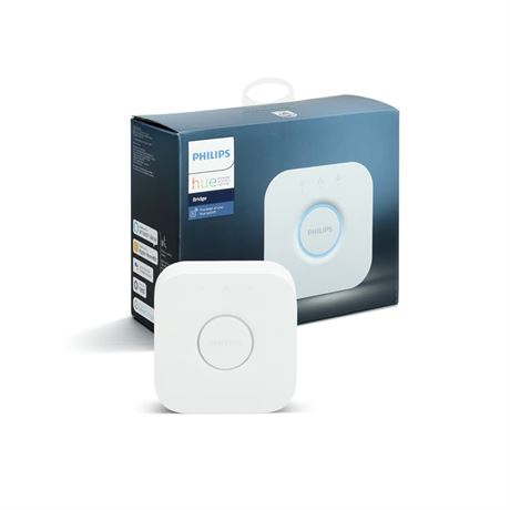 Pont de connexion intelligent Wi-Fi Philips Hue blanc 1 paquet
